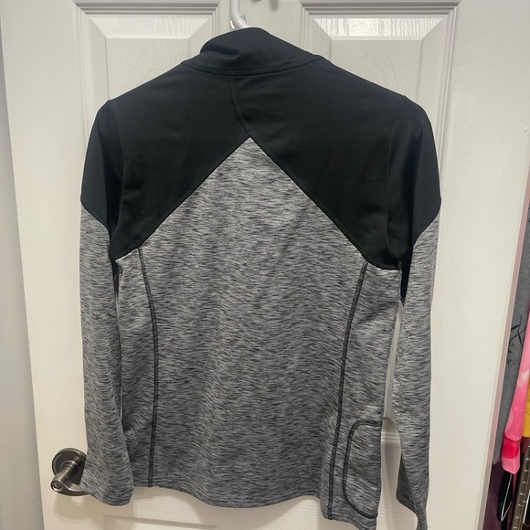 Eddie Bauer workout jacket small black and gray - Picture 6 of 8